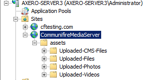 IIS Setup On File Server