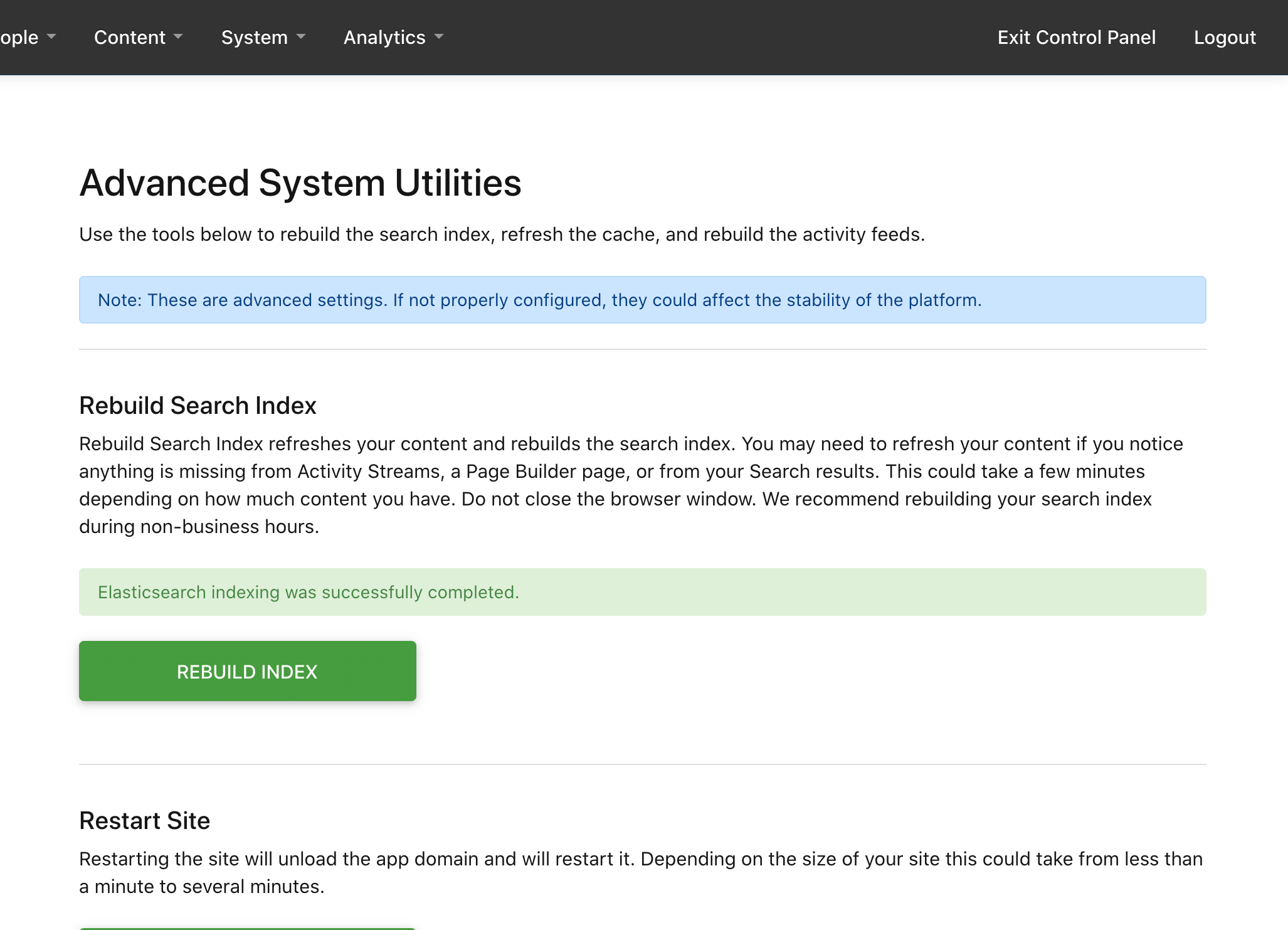 Advanced System Utilities